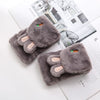 Cartoon Plush Warm Gloves