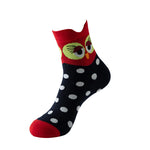 Creative Socks With Owl Print