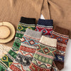 Pack of 5 pairs of ethnic socks