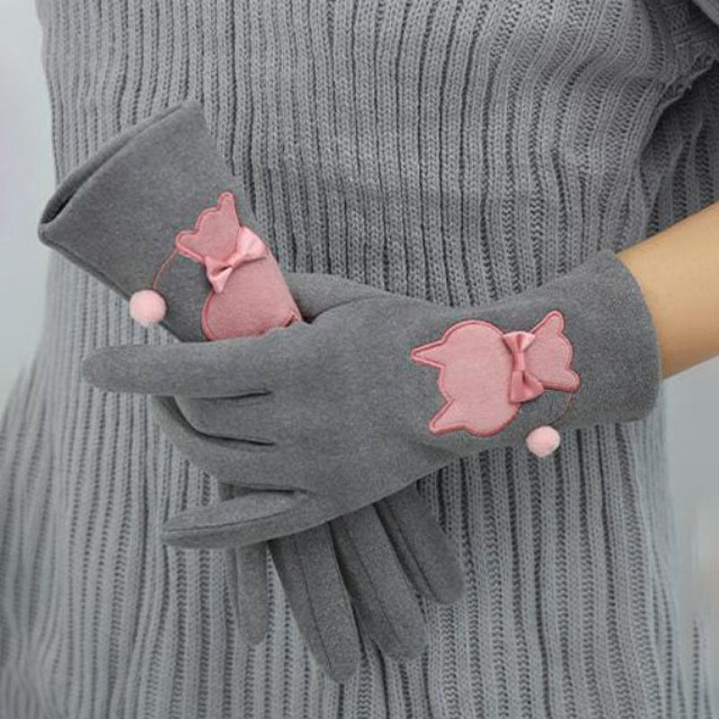 Cartoon Cat Gloves