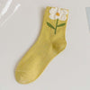 Relaxed Floral Socks