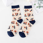 Relaxed Floral Socks