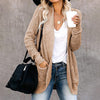 Casual Strikket Cardigan