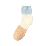 Warm plush socks