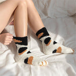 Cartoon Plush Socks