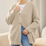 Afslappet Strik Cardigan