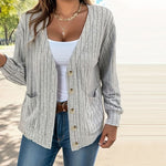 Afslappet Strik Cardigan