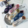 Pack of 5 pairs of floral jacquard socks