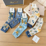 Relaxed Floral Socks