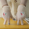 Cartoon Plush Warm Gloves