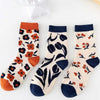 Relaxed Floral Socks