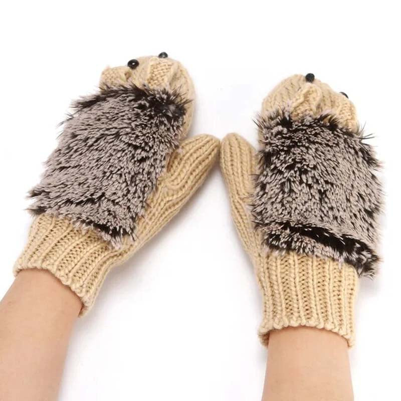 Cartoon Warm Gloves