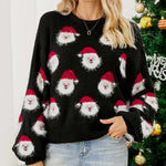 Afslappet Julestrikket Sweater