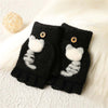 Warm Cartoon Cat Gloves